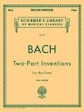 Cover-Bild zum Titel '15 Two-Part Inventions' von 'Johann Sebastian Bach'