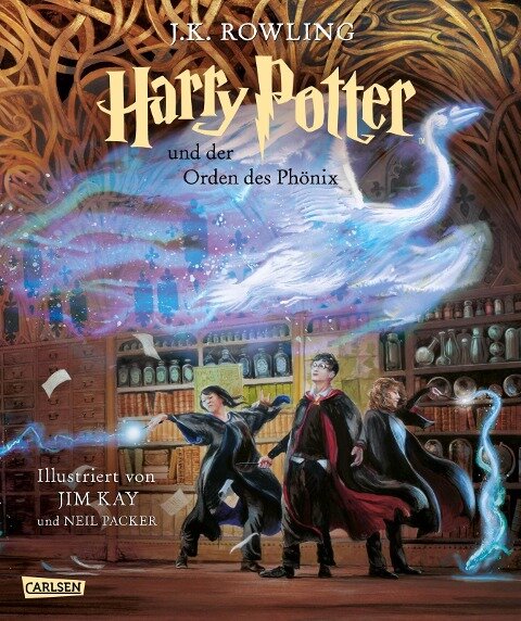 Harry Potter und der Orden des Phönix (farbig illustrierte Schmuckausgabe) (Harry Potter 5) - J. K. Rowling