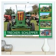 TRECKER-SCHLEPPER. Unverzichtbare Helfer in der Landwirtschaft (hochwertiger Premium Wandkalender 2026 DIN A2 quer), Kunstdruck in Hochglanz - Günther Klünder