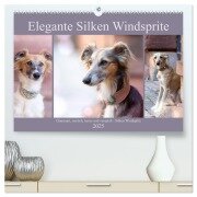 Elegante Silken Windsprite (hochwertiger Premium Wandkalender 2025 DIN A2 quer), Kunstdruck in Hochglanz - Fotodesign Verena Scholze