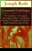Cover-Bild zum Titel 'Gesammelte Erzählungen' von 'Joseph Roth'