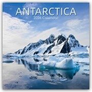Cover-Bild zum Titel 'Antarctica - Antarktis 2026 - 16-Monatskalender' von 'The Gifted'