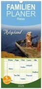 Cover-Bild zum Titel 'Familienplaner 2026 - Helgoland mit 5 Spalten (Wandkalender, 21 x 45 cm) CALVENDO' von 'Martina Berg'