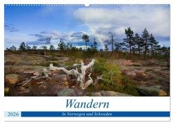 Cover-Bild zum Titel 'Wandern - In Norwegen und Schweden (Wandkalender 2026 DIN A2 quer), CALVENDO Monatskalender' von 'Rolf Dietz'