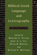 Cover-Bild zum Titel 'Biblical Greek Language and Lexicography' von ''