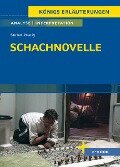 Schachnovelle von Stefan Zweig - Textanalyse und Interpretation - Stefan Zweig