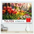 Tulpen - ein Farbenmeer (hochwertiger Premium Wandkalender 2025 DIN A2 quer), Kunstdruck in Hochglanz - Peter Roder