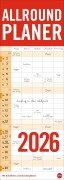 Allround-Familienplaner Vertical Kalender 2026 - 