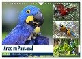 Aras im Pantanal (Wandkalender 2024 DIN A4 quer), CALVENDO Monatskalender - Yvonne und Michael Herzog