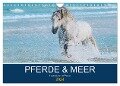 PFERDE & MEER (Wandkalender 2024 DIN A4 quer), CALVENDO Monatskalender - Petra Eckerl Tierfotografie