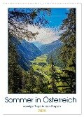 Sommer in Österreich - sonnige Tage in den Bergen (Wandkalender 2025 DIN A2 hoch), CALVENDO Monatskalender - Julia Roder