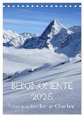 Bergmomente (Tischkalender 2025 DIN A5 hoch), CALVENDO Monatskalender - Bettina Schnittert