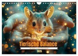 Tierische Balance (Wandkalender 2025 DIN A4 quer), CALVENDO Monatskalender - Daniela Tapper