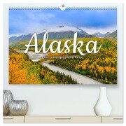 Alaska - Eine unvergessliche Reise. (hochwertiger Premium Wandkalender 2026 DIN A2 quer), Kunstdruck in Hochglanz - Happy Monkey