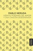Cover-Bild zum Titel 'Veinte poemas de amor y una canción desesperada' von 'Pablo Neruda'