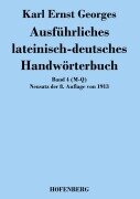 Cover-Bild zum Titel 'Ausführliches lateinisch-deutsches Handwörterbuch' von 'Karl Ernst Georges'