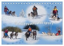 Schlittenhundesport (Tischkalender 2025 DIN A5 quer), CALVENDO Monatskalender - Heiko Eschrich - Heschfoto