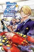 Cover-Bild zum Titel 'Sanjis Food Wars' von 'Eiichiro Oda, Shun Saeki, Yuki Morisaki, Yuto Tsukuda'