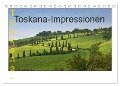 Toskana-Impressionen (Tischkalender 2024 DIN A5 quer), CALVENDO Monatskalender - Rosemarie Prediger