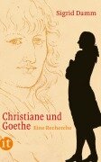 Cover-Bild zum Titel 'Christiane und Goethe' von 'Sigrid Damm'