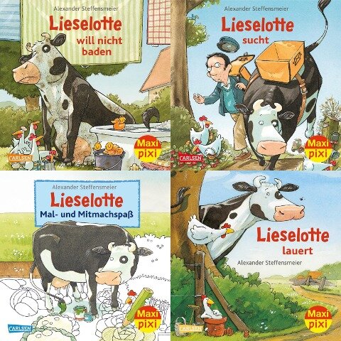 Maxi-Pixi-4er-Set 98: Neues von Lieselotte (4x1 Exemplar) - Alexander Steffensmeier
