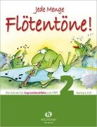 Cover-Bild zum Titel 'Jede Menge Flötentöne - Schule 2 mit CD' von 'Barbara Ertl'