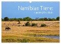 Namibias Tiere: von groß bis klein (Wandkalender 2024 DIN A3 quer), CALVENDO Monatskalender - Ingo Paszkowsky
