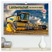 Landwirtschaft - die Zukunft ist digital (hochwertiger Premium Wandkalender 2026 DIN A2 quer), Kunstdruck in Hochglanz - Peter Roder