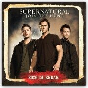Cover-Bild zum Titel 'Supernatural - Zur Hölle mit dem Bösen - Kalender 2026' von 'Danilo Promotion Ltd'