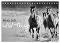 Pferde 2024 Wild Thing (Tischkalender 2024 DIN A5 quer), CALVENDO Monatskalender - Sabine Peters