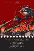 H. G. Wells Collection: 5 Novels (The Time Machine, The Island of Dr. Moreau, The Invisible Man, The War of the Worlds, and The First Men in the Moon) - H. G. Wells