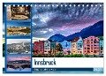 Innsbruck - Capital of the Alps (Tischkalender 2025 DIN A5 quer), CALVENDO Monatskalender - Danijel Jovanovic