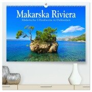 Makarska Riviera - Malerische Urlaubsorte in Dalmatien (hochwertiger Premium Wandkalender 2026 DIN A2 quer), Kunstdruck in Hochglanz - LianeM LianeM