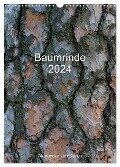 Baumrinde 2024 (Wandkalender 2024 DIN A3 hoch), CALVENDO Monatskalender - Alexander von Düren
