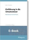 Einführung in die Umsatzsteuer (E-Book) - Ferdinand Huschens, Carsten Höink