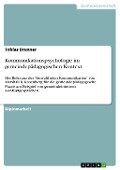 Cover-Bild zum Titel 'Kommunikationspsychologie im gemeindepädagogischen Kontext' von 'Tobias Brunner'