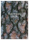 Baumrinde 2024 (Tischkalender 2024 DIN A5 hoch), CALVENDO Monatskalender - Alexander von Düren