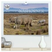 Cover-Bild zum Titel 'Emotionale Momente: Nashörner (hochwertiger Premium Wandkalender 2026 DIN A2 quer), Kunstdruck in Hochglanz' von 'Ingo Gerlach GDT'