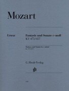 Cover-Bild zum Titel 'Mozart, Wolfgang Amadeus - Fantasie und Sonate c-moll KV 475/457' von 'Wolfgang Amadeus Mozart'