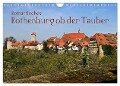 Romantisches Rothenburg ob der Tauber (Wandkalender 2024 DIN A4 quer), CALVENDO Monatskalender - U. Boettcher