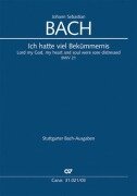 Cover-Bild zum Titel 'Ich hatte viel Bekümmernis (1. Fassung)' von 'Johann Sebastian Bach'
