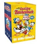 Cover-Bild zum Titel 'Lustiges Taschenbuch 90 Jahre Donald (4 Bände im Schuber)' von 'Disney'