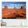 USA - Der Westen (hochwertiger Premium Wandkalender 2024 DIN A2 quer), Kunstdruck in Hochglanz - Peter Schickert
