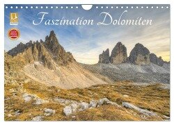 Faszination Dolomiten (Wandkalender 2025 DIN A4 quer), CALVENDO Monatskalender - Michael Valjak