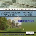 Cover-Bild zum Titel 'Briefwechsel 6' von 'Johann Wolfgang Goethe Friedrich von Schiller'
