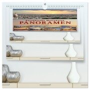 Europäische Metropolen - Panoramen (hochwertiger Premium Wandkalender 2026 DIN A2 quer), Kunstdruck in Hochglanz - Peter Roder