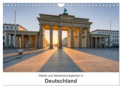 Städte und Sehenswürdigkeiten in Deutschland (Wandkalender 2025 DIN A4 quer), CALVENDO Monatskalender - Michael Valjak