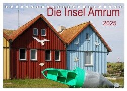 Die Insel Amrum (Tischkalender 2025 DIN A5 quer), CALVENDO Monatskalender - SchnelleWelten SchnelleWelten