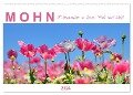 Mohn, Blütenzauber in Rosa, Pink und Weiß (Wandkalender 2024 DIN A2 quer), CALVENDO Monatskalender - Sabine Löwer