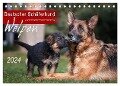 Deutscher Schäferhund - Welpen / CH-Version (Tischkalender 2024 DIN A5 quer), CALVENDO Monatskalender - Petra Schiller